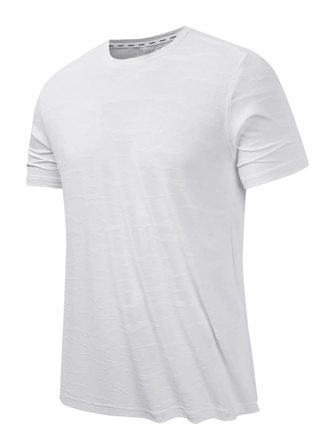 Men's Plus Size Round Neck Short Sleeve Active T-Shirt - Velora