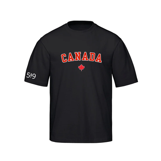CANADA VARSITY OVERSIZED TEE (UNISEX) - Velora