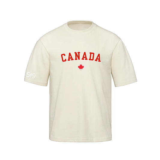 CANADA VARSITY OVERSIZED TEE (UNISEX) - Velora