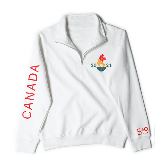 TEAM CANADA 1/4 ZIP (UNISEX) - Velora