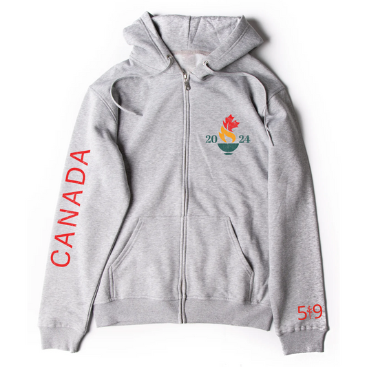 TEAM CANADA ZIP-UP (YOUTH) - Velora