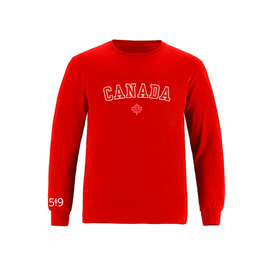 CANADA VARSITY LONG SLEEVE (MENS) - Velora