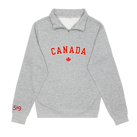 CANADA VARSITY 1/4 ZIP (UNISEX) - Velora