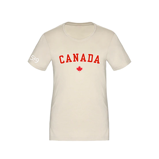 CANADA VARSITY TEE (WOMENS) - Velora