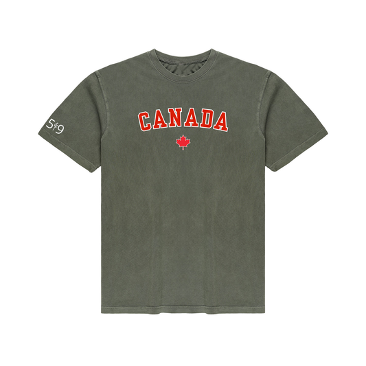 CANADA VARSITY VINTAGE TEE (UNISEX) - Velora