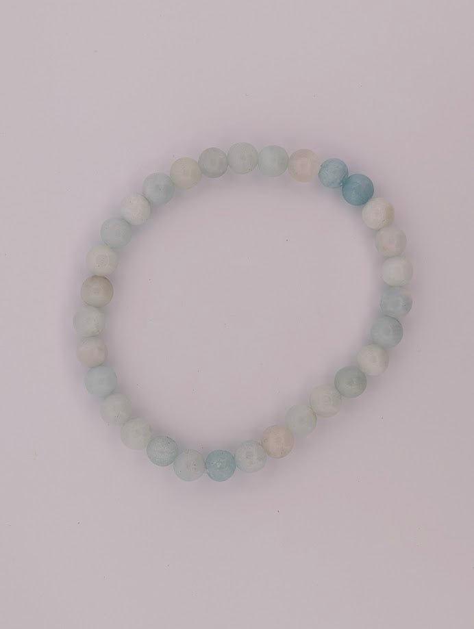 Caribbean Calcite Bracelet – Chip, 6mm & 8mm Beads