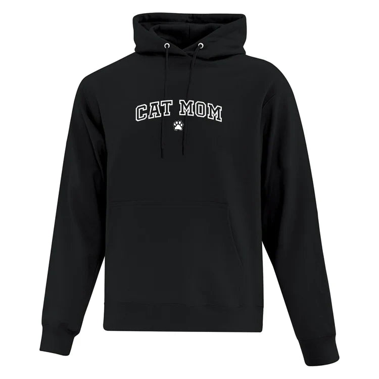 Hoodie "Cat Mom" brodé