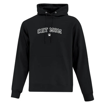 Hoodie "Cat Mom" brodé