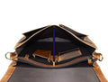 Cavendish Leather Office Bag - Caramel Brown - Velora Luxury Fashion