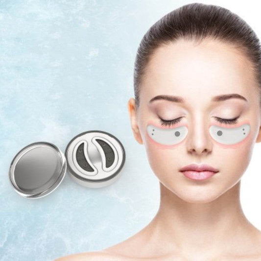 EMS Eye Massager Relief Eye Facial Relaxation Tool Electric Red Light Eye Heating Pad Black Eye Bag Removal Anti-Wrinkle - Velora