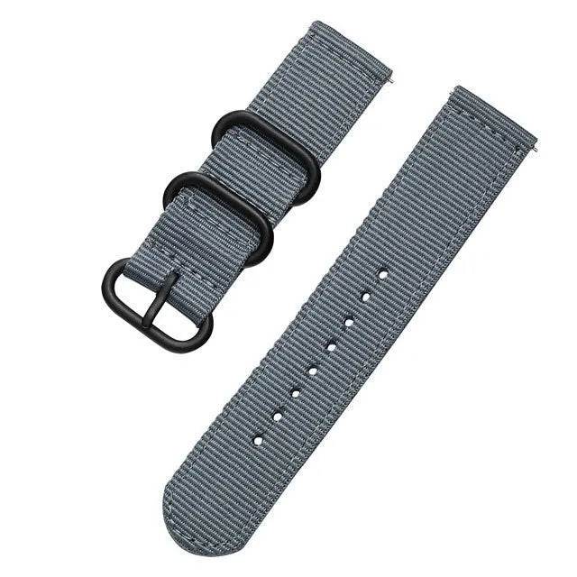 Suitable For Quick Release Watchband Gear S3 S2 Thickened Nylon Canvas Watch Strap - Velora