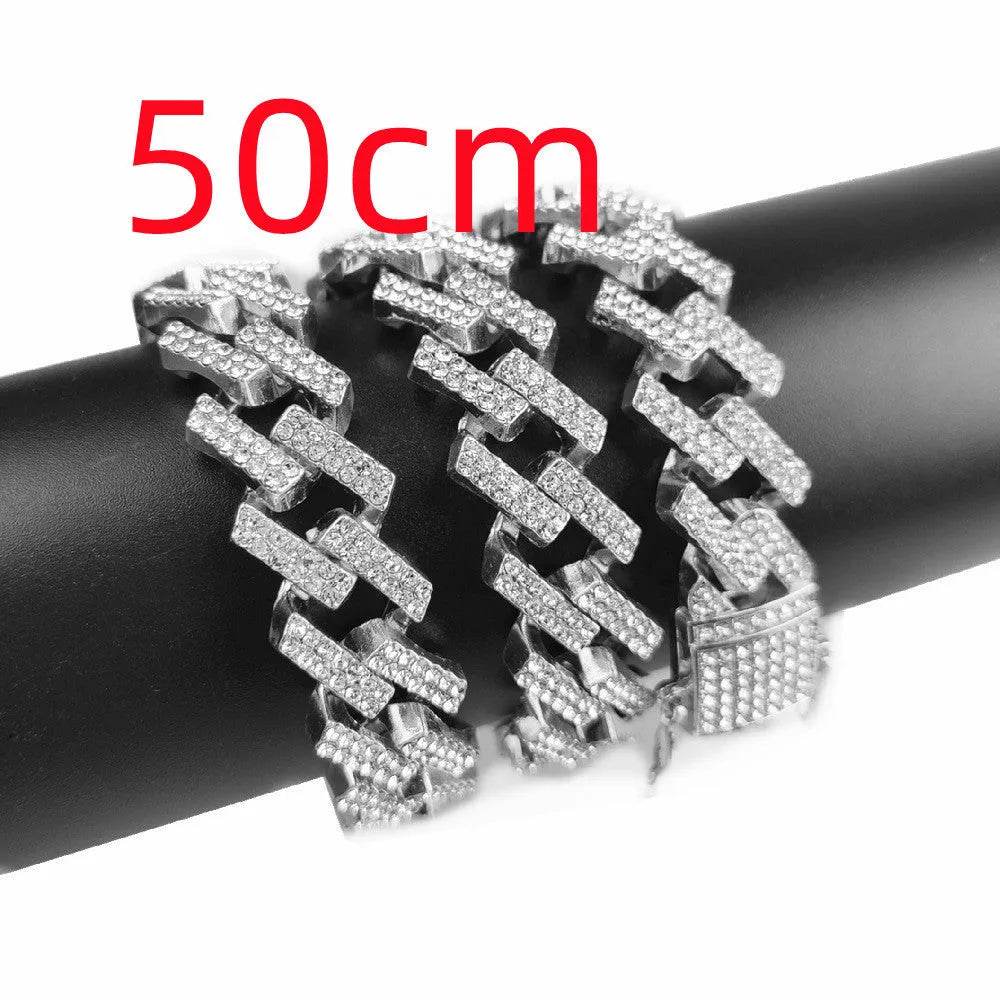 Men's Hip Hop Cuban Link Chain Bracelet - Velora