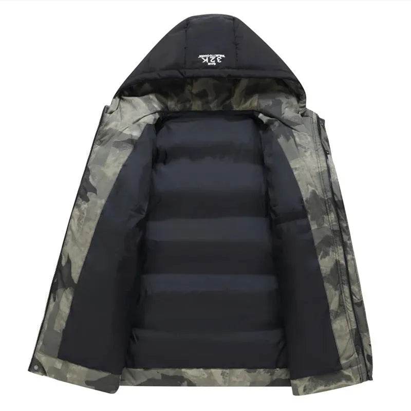 Cotton-padded Coat Men's Coat Autumn And Winter Trends Clothes Men's Thickened - Velora