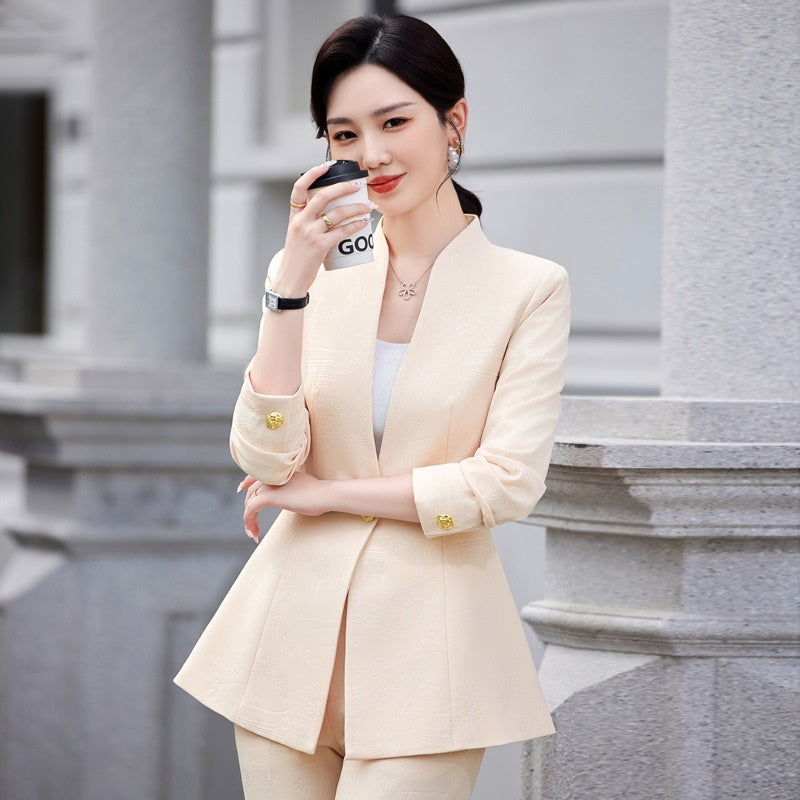 Female Autumn And Winter Long Sleeves Fashionable Suit