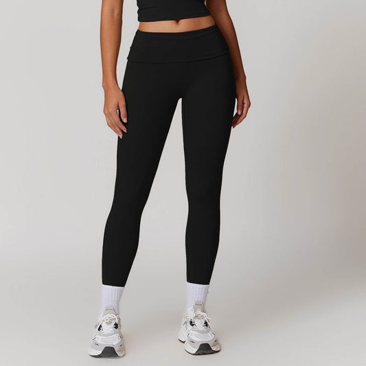 European And American Tight Quick-drying Yoga Pants Women - Velora