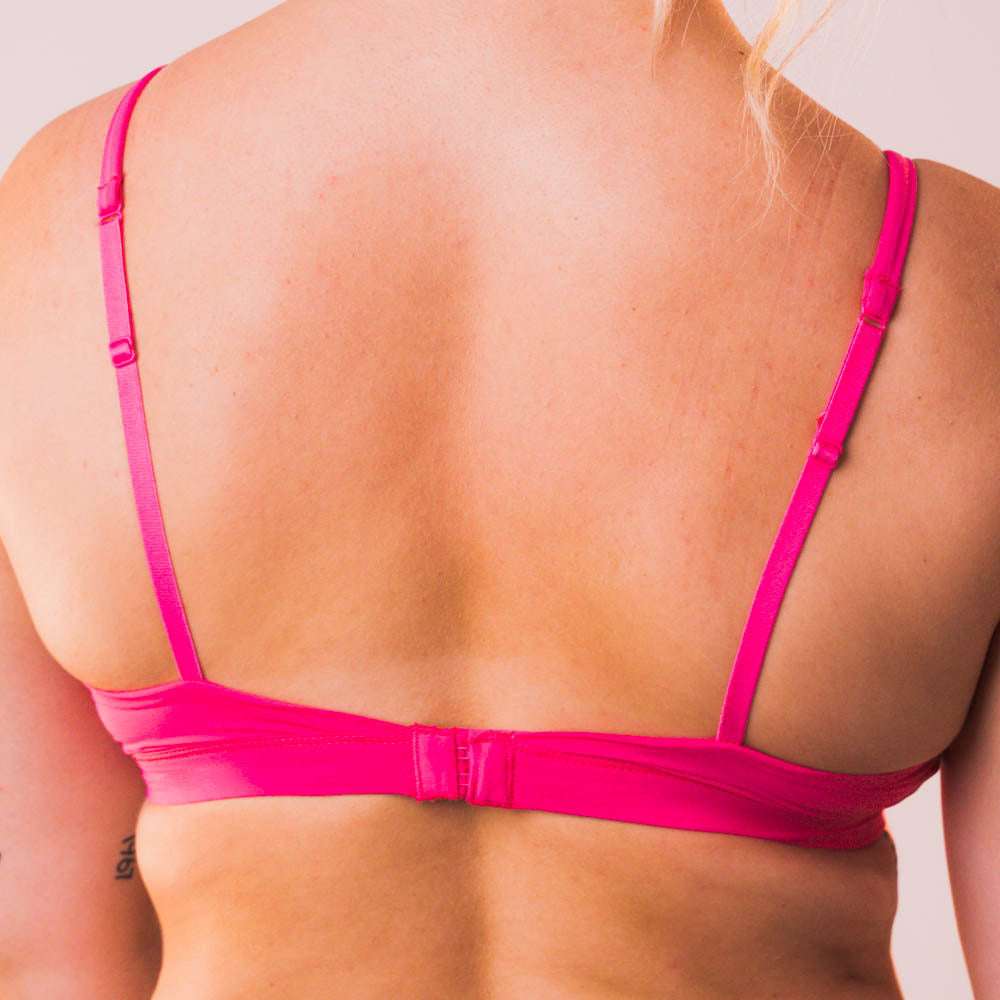 Cheeky Cherry Ultra Smooth Triangle Bralette Swimwear www.Shopthatapp.com