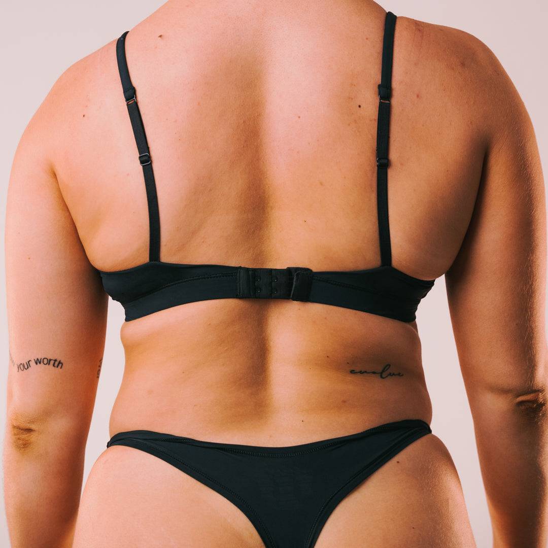 Cheeky Cherry Ultra Smooth Triangle Bralette Swimwear - Velora Luxury Fashion
