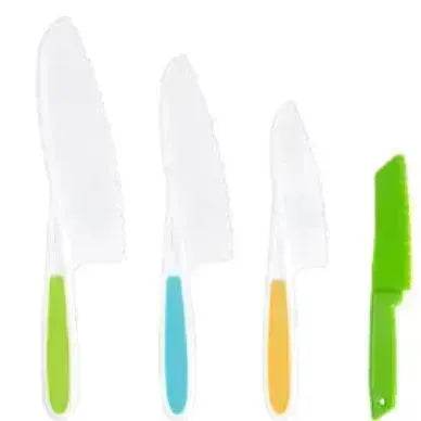 Children's Plastic Birthday Cake Stand Knife Toy Suit - Velora