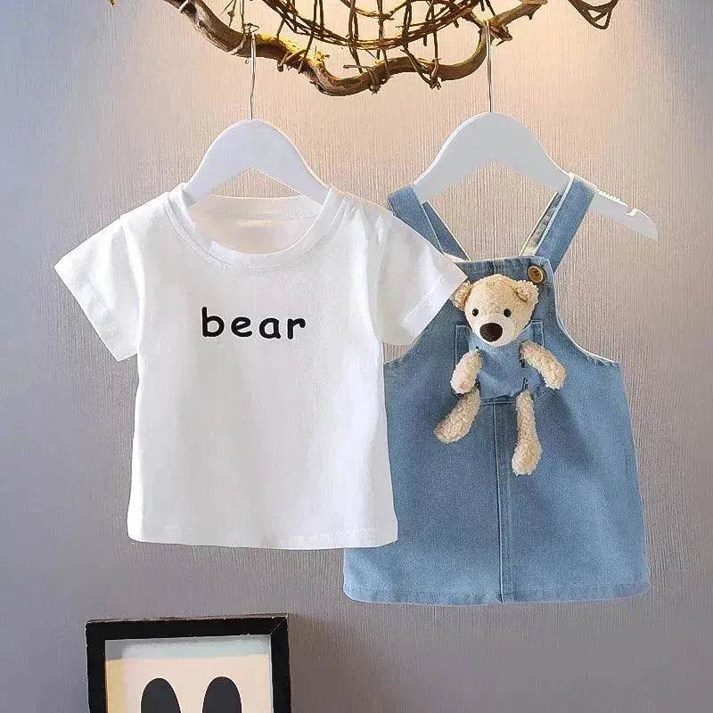 Children's Two Pieces Shorts Skirt For Girls - Velora