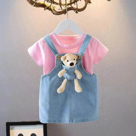 Children's Two Pieces Shorts Skirt For Girls - Velora
