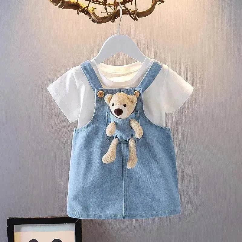 Children's Two Pieces Shorts Skirt For Girls - Velora