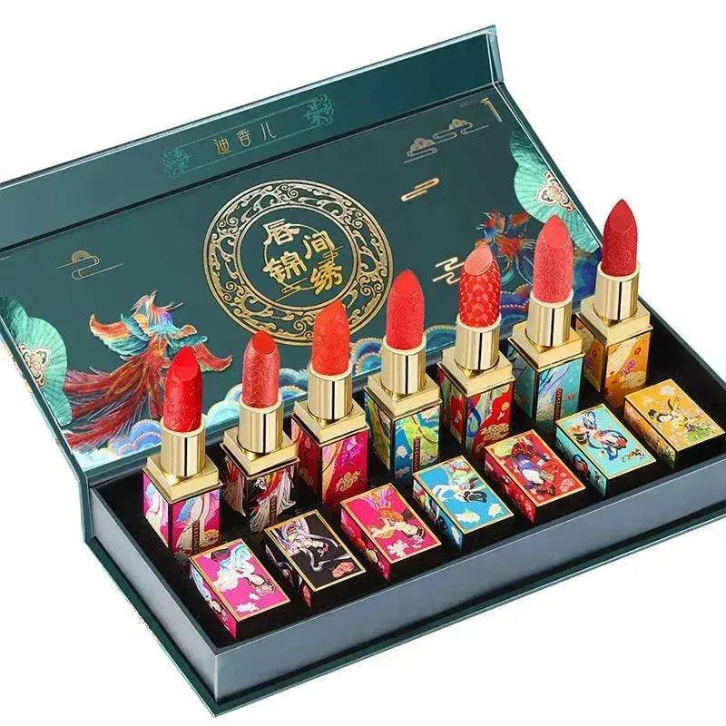 Chinese style imperial palace carved lipstick - Velora