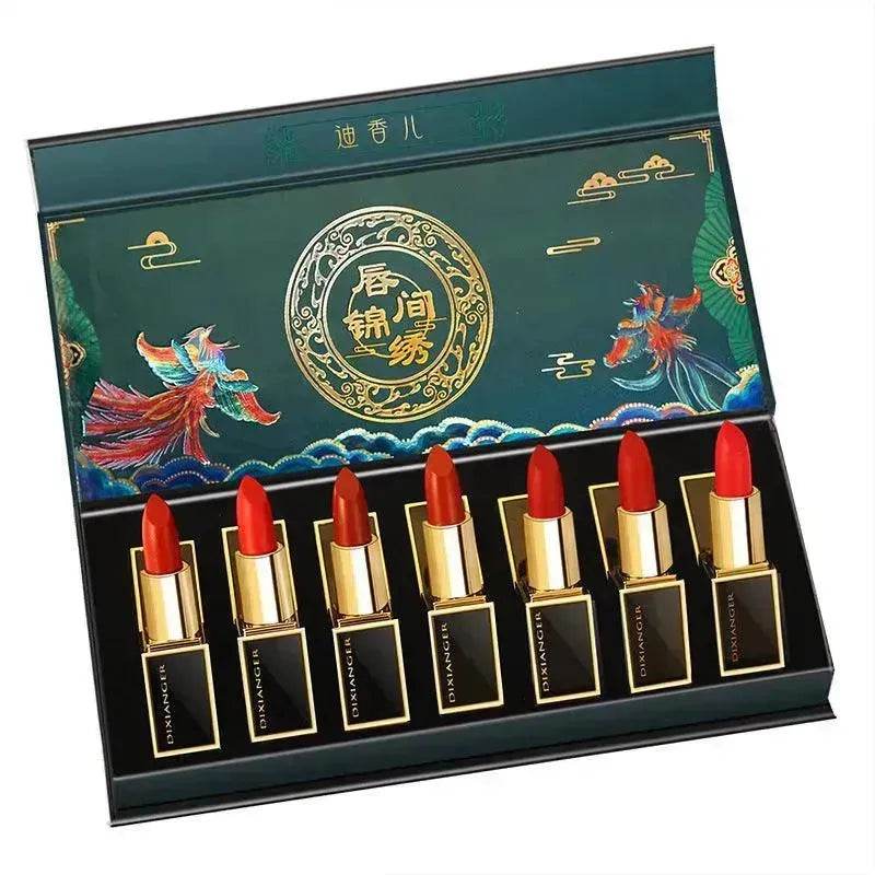 Chinese style imperial palace carved lipstick - Velora