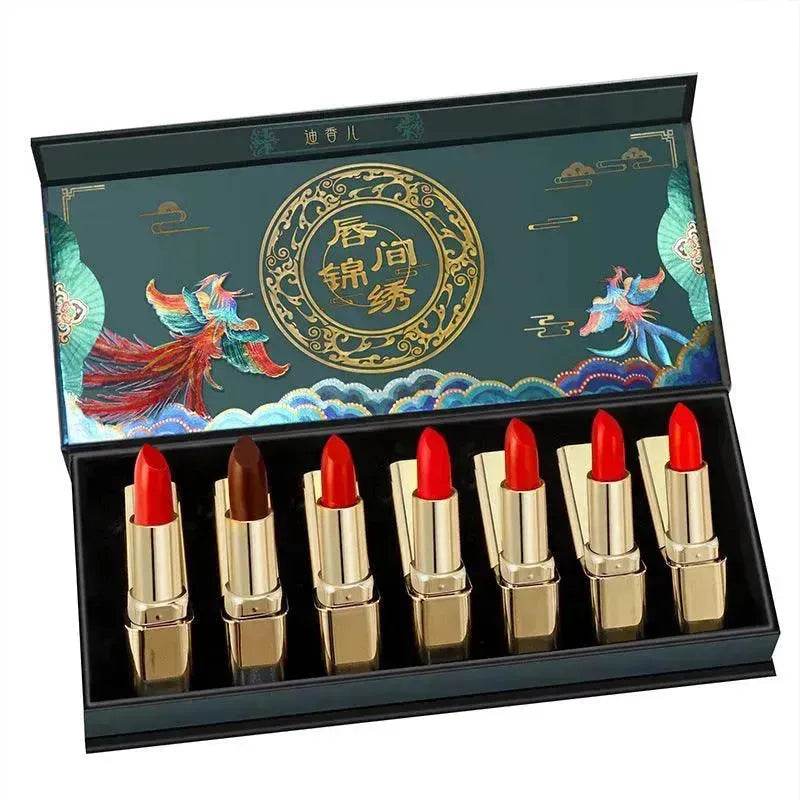Chinese style imperial palace carved lipstick - Velora