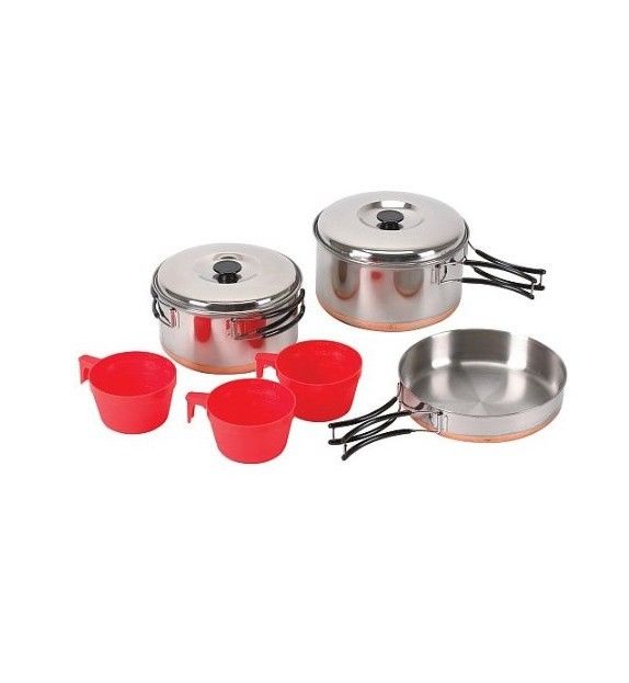 Chinook Ridgeline Stainless Steel Trio Cooksets - Velora