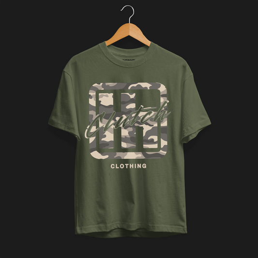 Clutch Clothing Camo Automotive Graphic T-Shirt | Mens & Womens (Unisex) - Velora