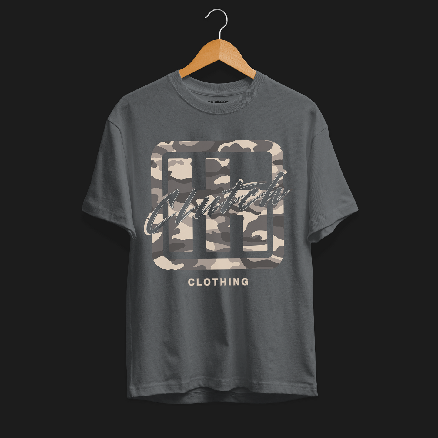 Clutch Clothing Camo Automotive Graphic T-Shirt | Mens & Womens (Unisex) - Velora