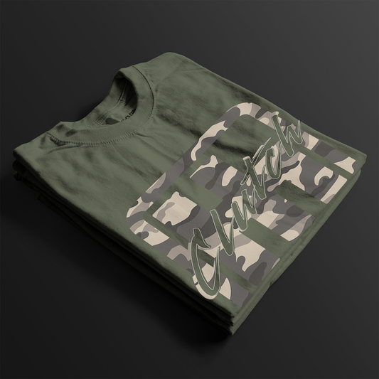 Clutch Clothing Camo Automotive Graphic T-Shirt | Mens & Womens (Unisex) - Velora