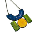 Geometric Jewelry Set with Statement Necklace & Large Earrings - Velora Luxury Fashion