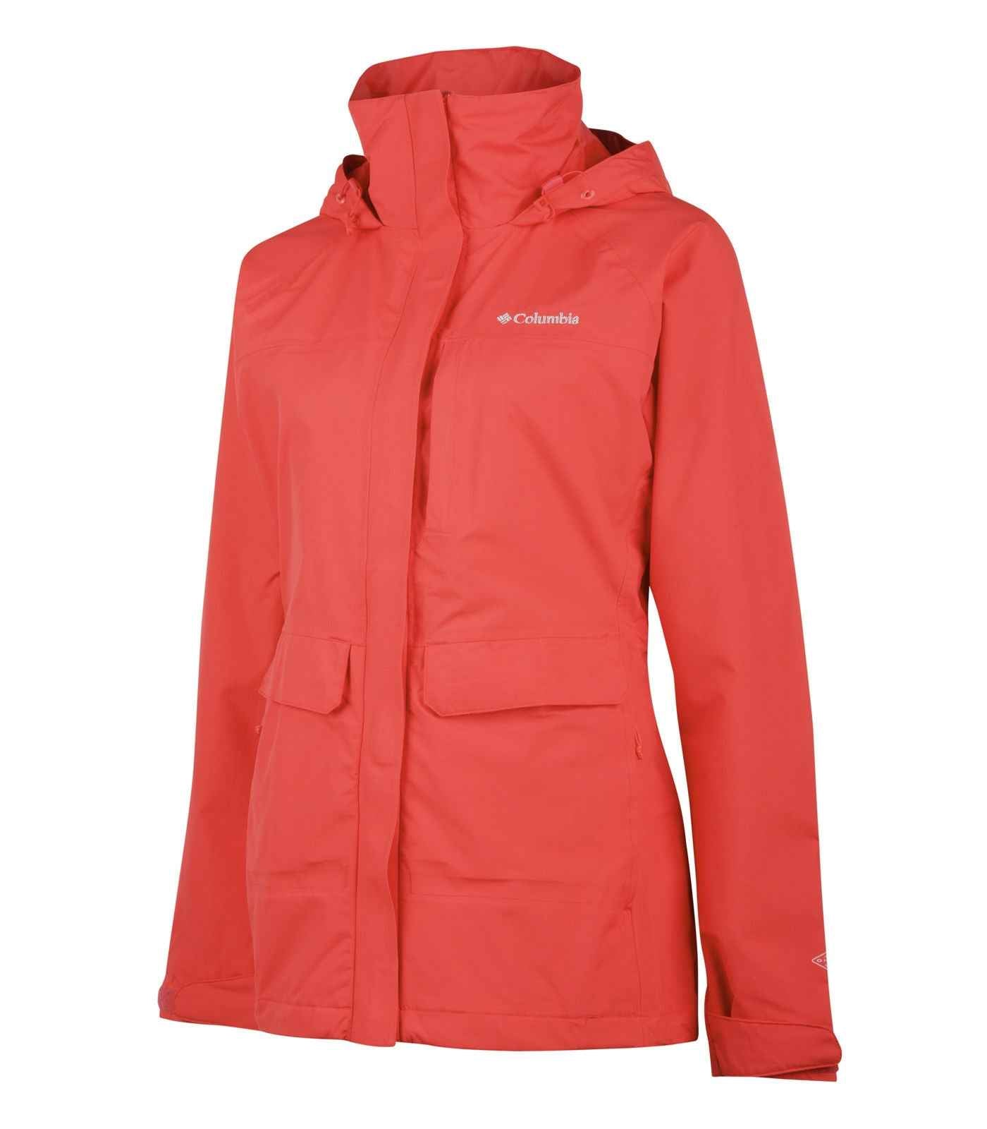 Columbia Womens Longer Miles Breathable Rain Jackets ScoutTech