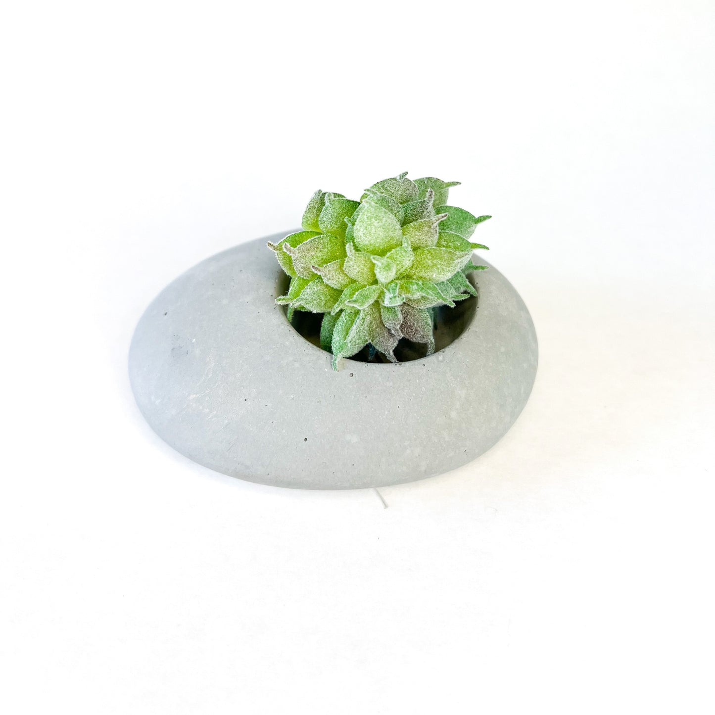 Concrete Pebble Planter - Velora Luxury Fashion