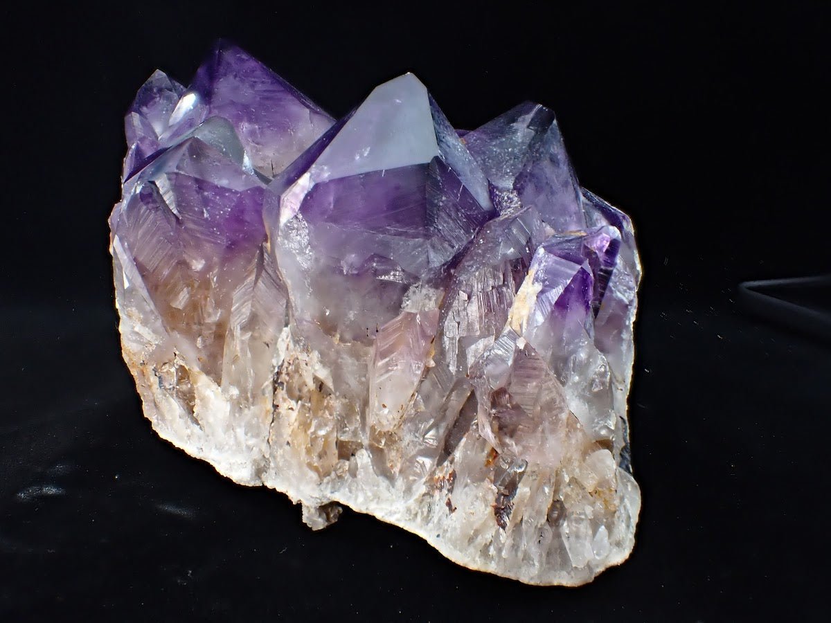 Congo Amethyst Cluster with Zoning and Clarity – 2.97 kg, 8.5 x 5.5in.