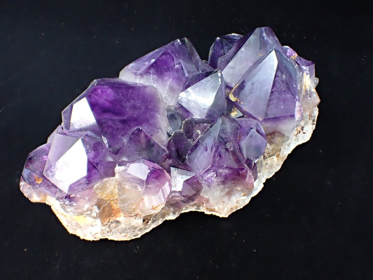 Congo Amethyst Cluster with Zoning and Clarity – 2.97 kg, 8.5 x 5.5in.