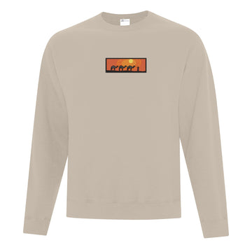 Crewneck Désert brodé