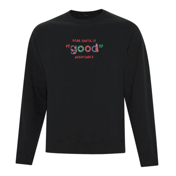 Crewneck "Dear Santa.." brodé