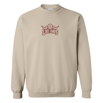 Crewneck "Luke Combs" brodé