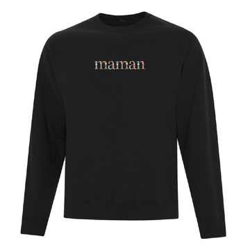 Crewneck "Maman" brodé