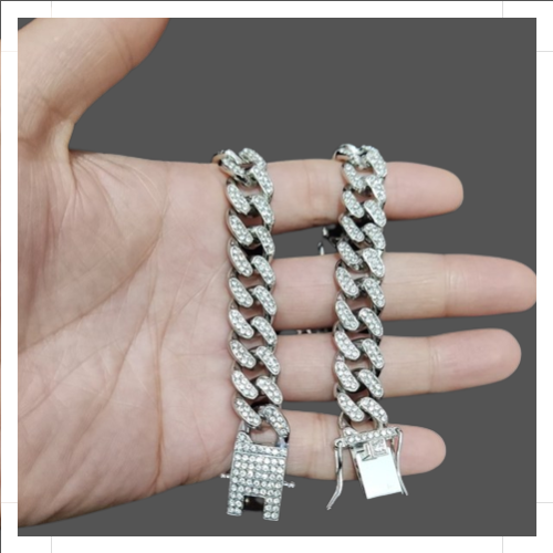 Lost and Found Cuban Chain Bracelet Canada - Sparkling Design - Velora Luxury Fashion