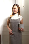 Culinary Linen Apron - Velora Luxury Fashion