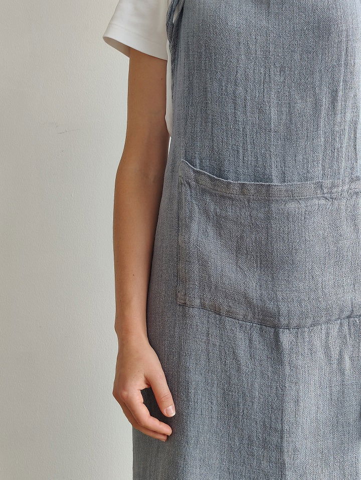 Culinary Linen Apron - Velora Luxury Fashion