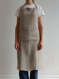 Culinary Linen Apron - Velora Luxury Fashion