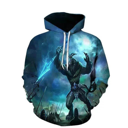 Customized 3D Digital Printing Couple Outfit Sweater LargeSize Baseball Uniform Hoodie - Velora