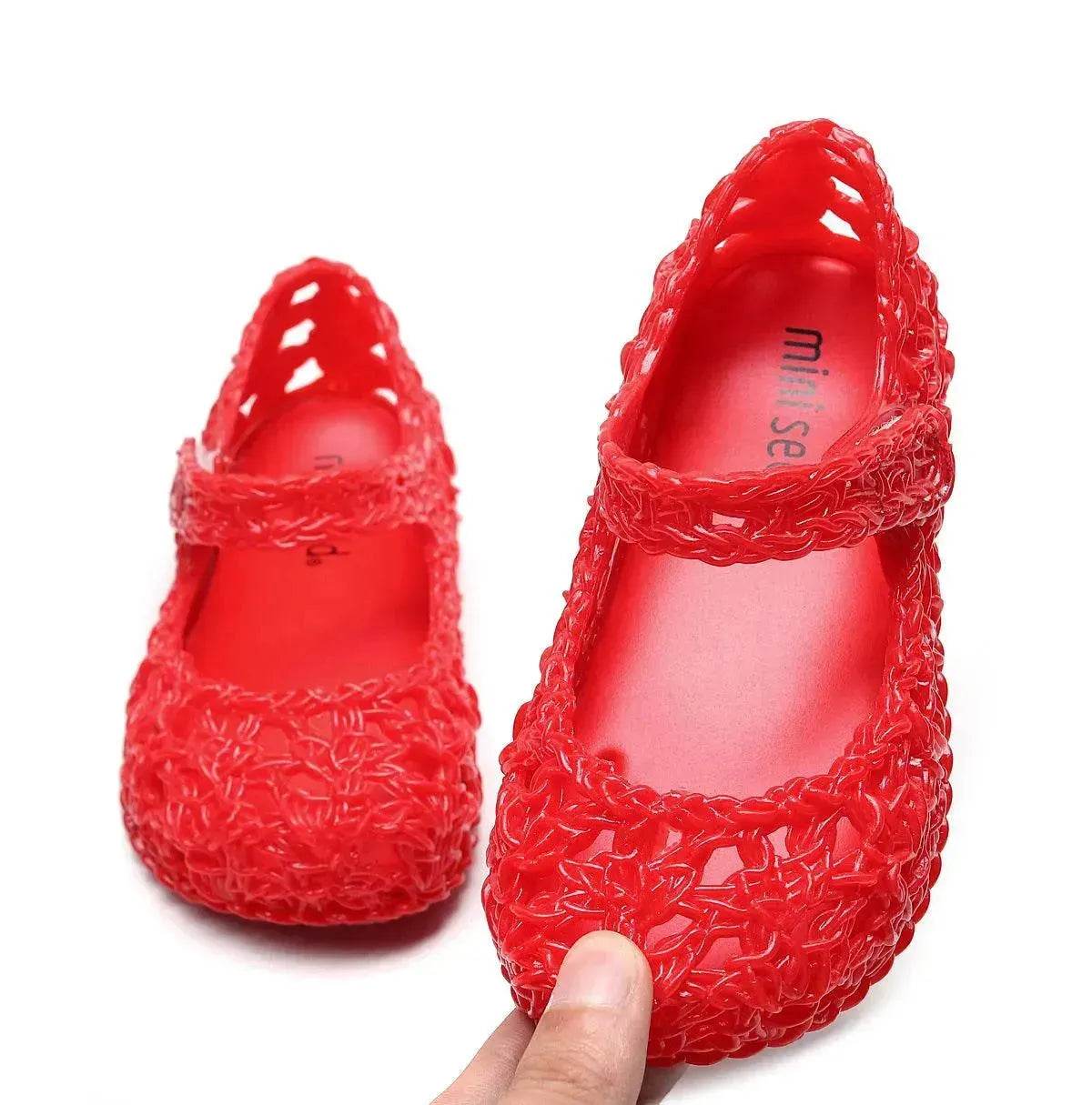 Cute Straw Student Children's Sandals - Velora