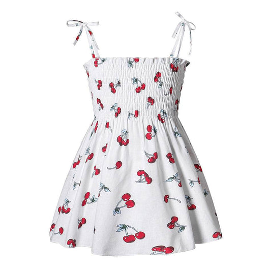 Baby Girl Summer Cotton Dress For Children - Velora