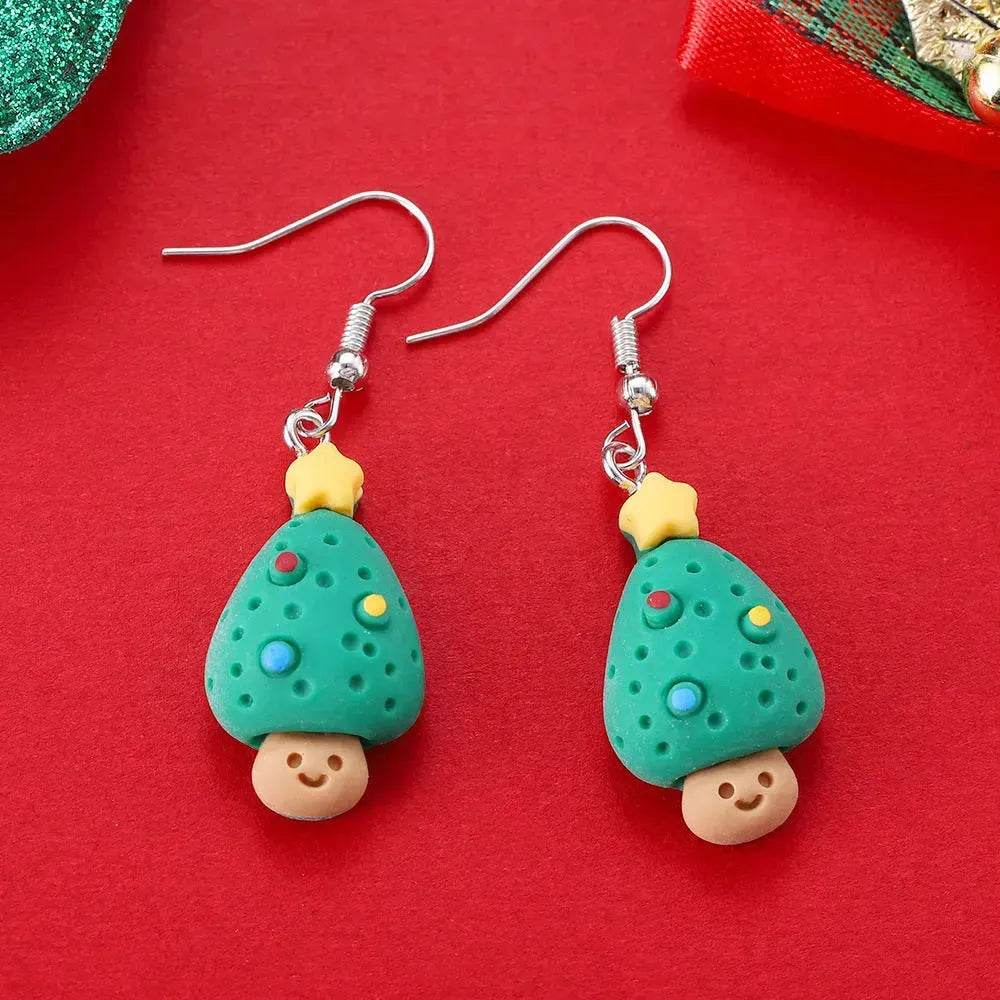 Creative Cartoon Christmas Earrings Fashion - Velora