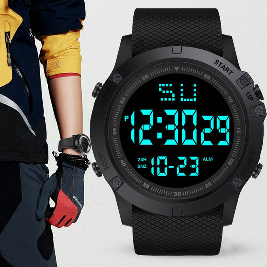 Men's Electronic Watch Sport Stainless Steel - Velora